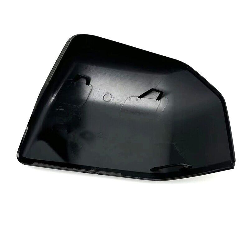 For Ford F150 F-150 2015- Car Replacement Rearview Side Mirror Cover Wing Cap Exterior Door Rear View Case Trim Black Silver