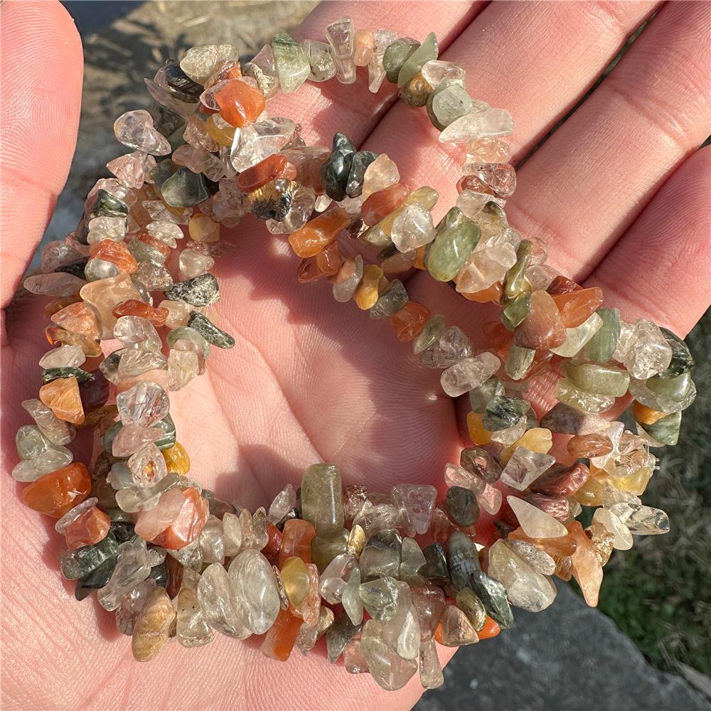 5-8MM Irregular Labradorite Chips Bead Amethysts Malachite Aquamarine Citrine Gravel Stone Beads For Jewelry Making Accessories