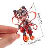 Cartoon Nezha Pendant Keychain Anime Nezha 2D Flat Acrylic Ornament Charm,Hanging Decoration For Car,Bag,Festive,Party,Gift