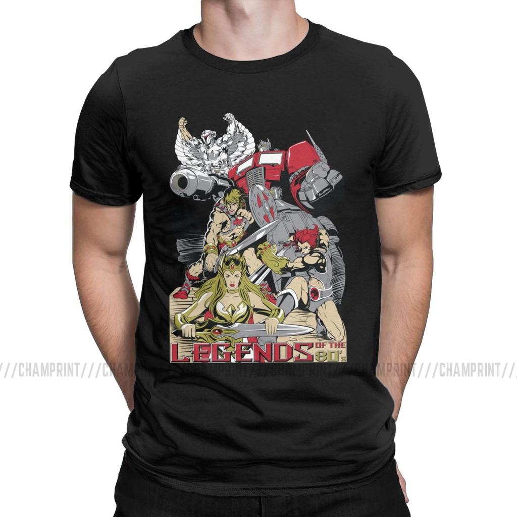 Legends Of The 80S He Man She Ra Princess Of Power Thundercats T Shirt