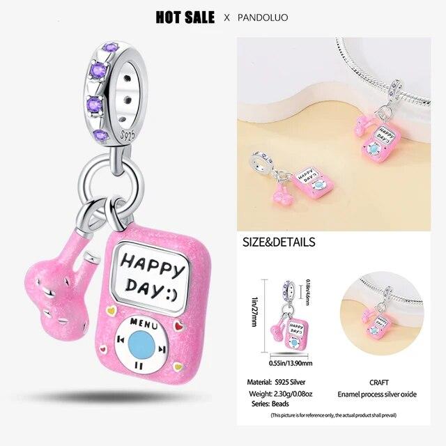 Charms 925 Original FitNew 925 Original Charm Bracelet Women 925 Silver Pendant Beads DIY Jewelry Gift