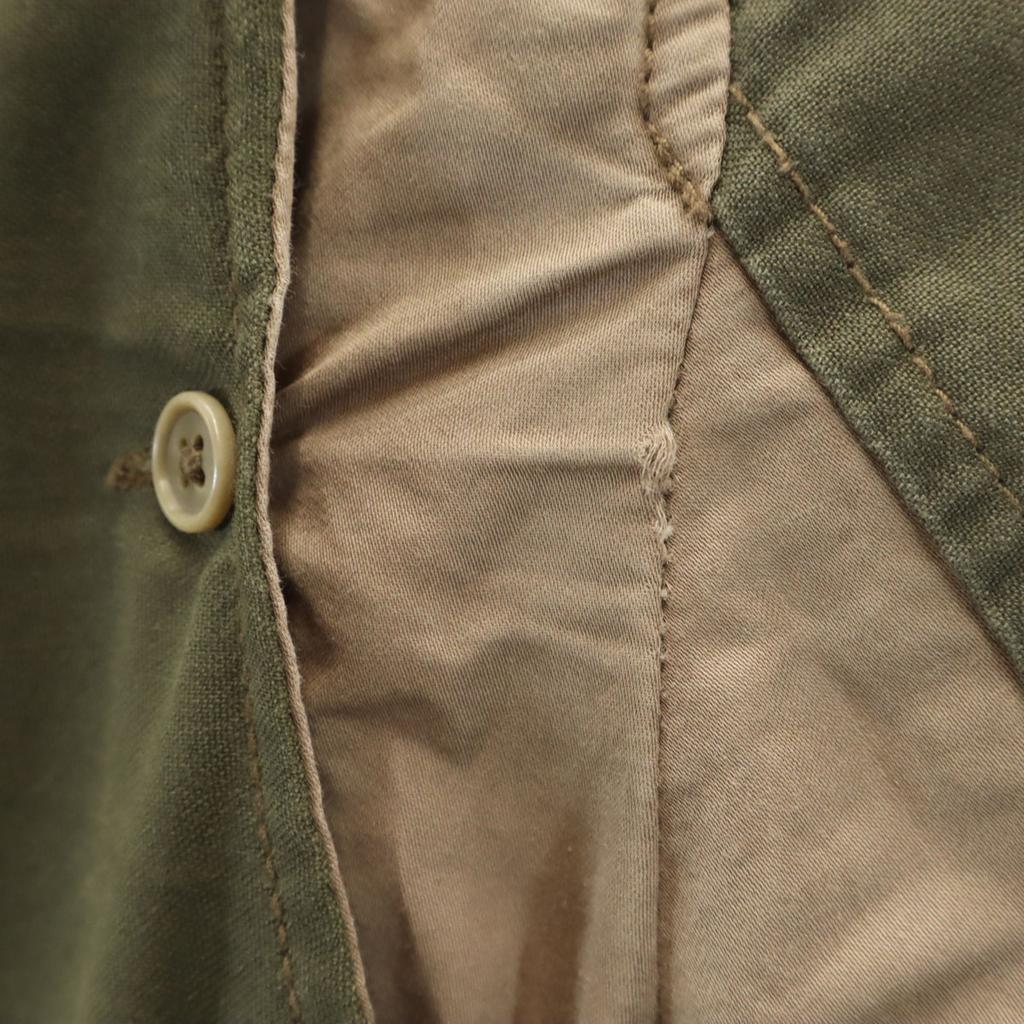 GIGNI made in Japan patchwork Military jacket khaki Women Used