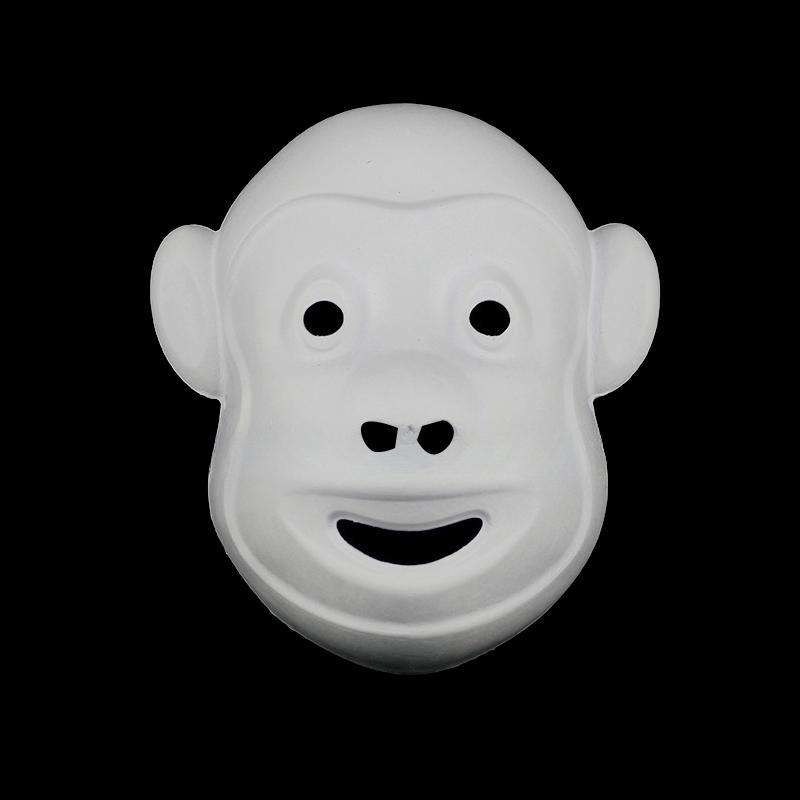 DIY Maska Bílá Ručně Malovaná Maska Buničinová Maska Prázdná Maska Maska Bílý Embryo Malovaná Ručně Malovaná Maska