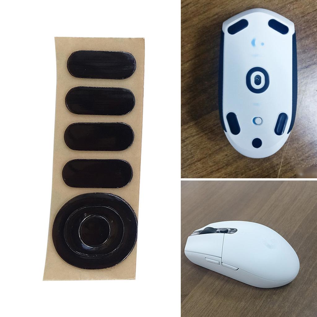 1 Set Mauspads Mausskates Aufkleber Pad Abgerundete Gleiter Gebogene Kanten Füße Ersatz für - G304 G305 Maus