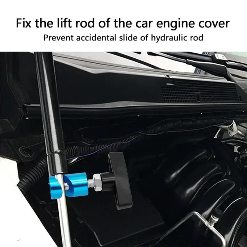 1pc Cars Anti-skid Air Pressure Lever in Trunk Car Engine Cover Support Hood Lifting Rod Fixing Anti-slip Fixing Tool