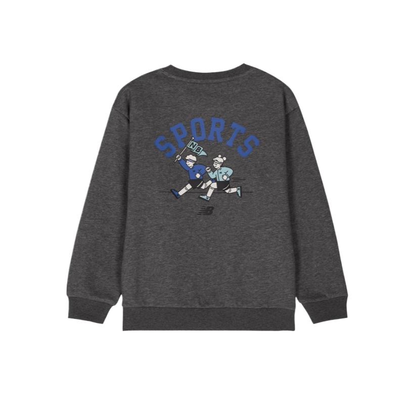 New Balance Casual Sportswear SS25 Fleece Lined, Comfortable, Solid Color, Classic 2 Piece Set Kids' 2PF4S093