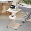 Beauty Salon Trolley Spa Salon Trolley With Wheels Makeup Trolley  For Eyebrow Removal Machine Hair Removal Device Base Cart