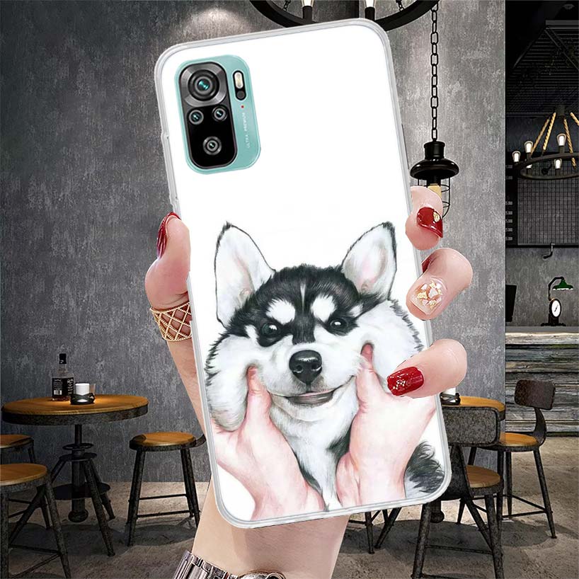 

Siberian Husky Dog Soft Phone Case For Xiaomi Redmi Note 15 14 14S 13 12 Pro Plus 12S 11 11S 11E 10 10S 11T 5G Fundas Coque Redm Redmi Note 14 5G