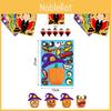 Colorful Xh061 Halloween Diy Pumpkin Puzzle Stickers For Kids Crafty Decor