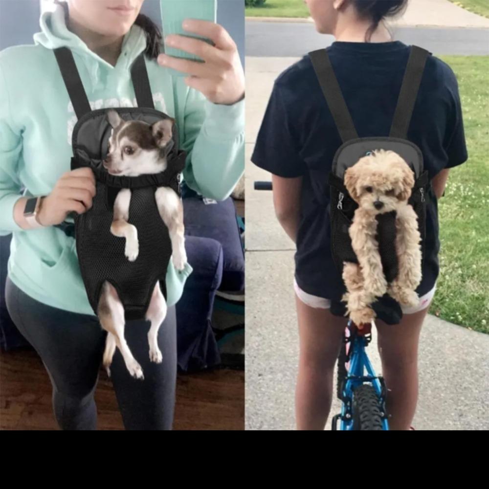 Breathable Mesh Pet Carrier Pack Lightweight Build Cat Dog Daypack Pet Backpack Short Hike