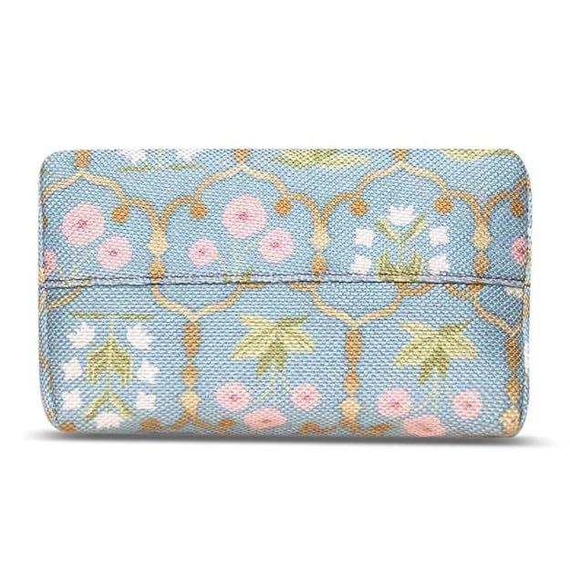 Bedruckte, handgefertigte Umhängetasche aus veganem Leder für Damen