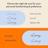 Lamy Al-Star Denim Fountain Pen - Ergonomic Grip & Polished Steel Line Width M - Lightweight Alum...