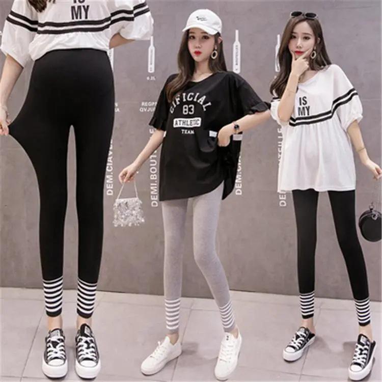 

Spring & Autumn 2024 Maternity Leggings: Fashionable Sportswear for Pregnant Moms M (35-50 kg)
