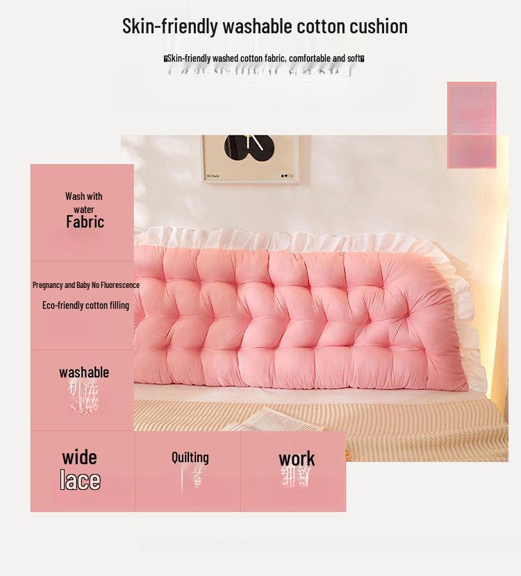 Korean Style Tatami Headboard & Sofa Backrest Cushion