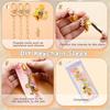 For DIY Crafts Jewelry Making Keychain Making Kit, Key Ring Swivel Snap Hooks, Chain Extender Keychain Bag Charms