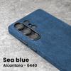 Gerçek ALCANTARA Kılıfı Manyetik Samsung Galaxy S25 S24 Ultra Lüks İş Süper Araba Aynı Lüks Süet Deri Telefon Kılıfları