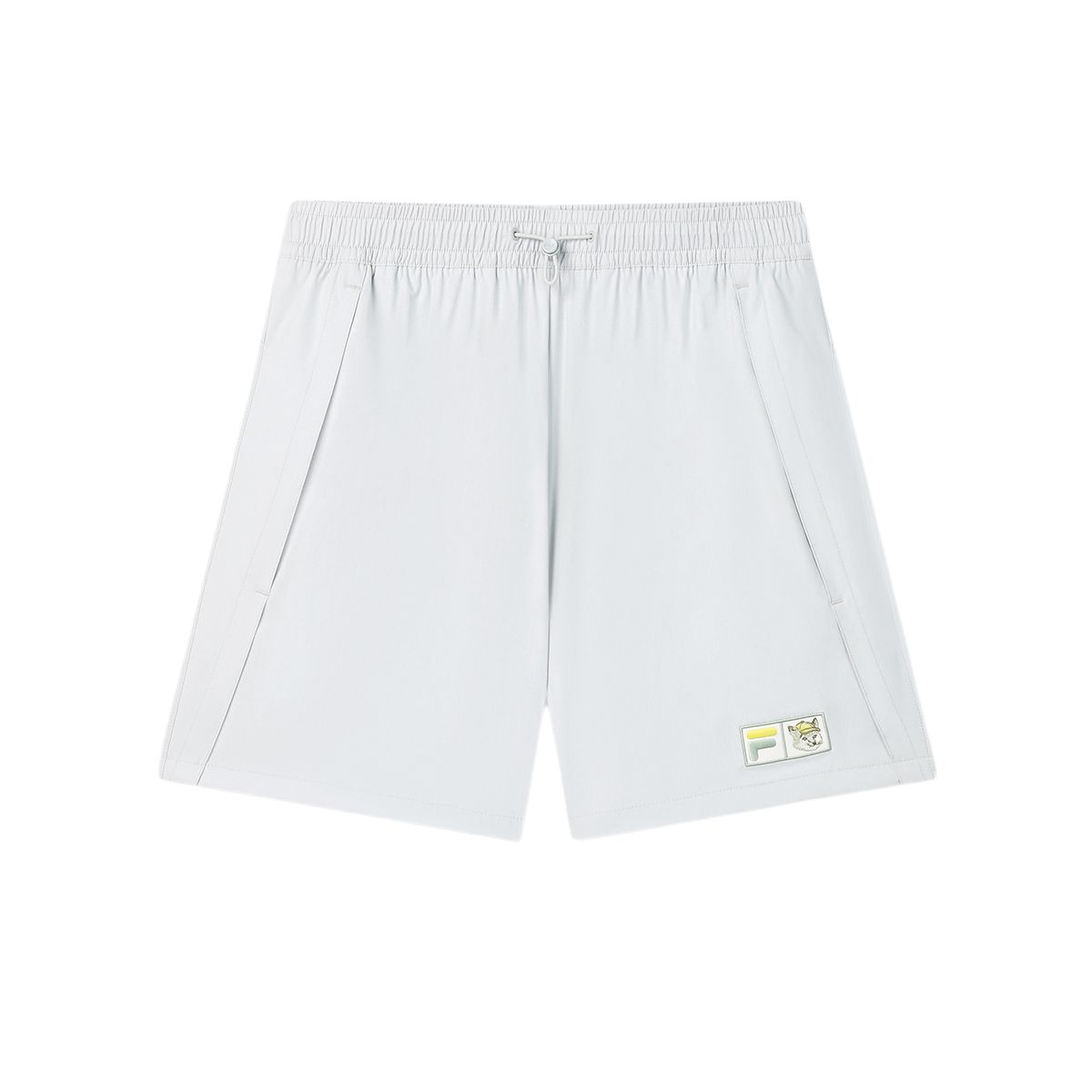 

Fila X MAISON KITSUNE Оригинальные Модные Тканые Эластичные Свободные Повседневные Шорты Женские шорты Дымчато-серый F11W529801F-GY XS