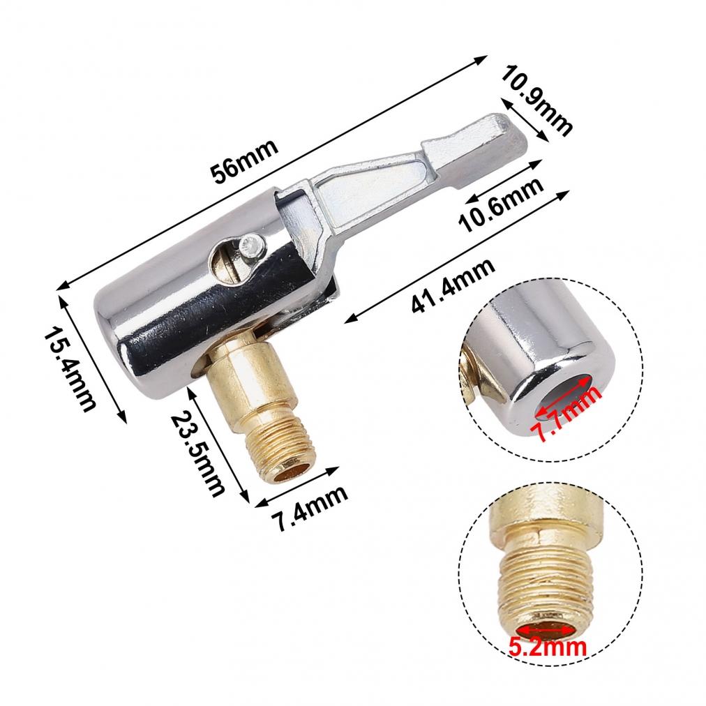 Adapter Nozzle Adapter Bicycle Car Chuck Copperinflatable