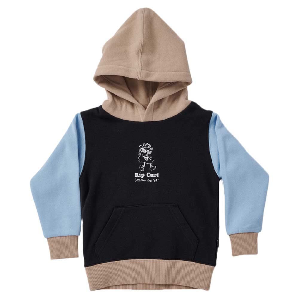 

Rip Curl 000TFL Micro Waves Hoodie Winter Washed Size Kids (Pullover) Black, 3-4 [100cm]