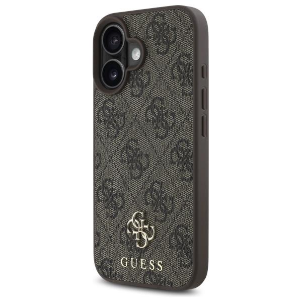 Guess Guhmp16Sp4Sm4Mw Iphone 16 6.1     Brązowy/Brown Hardcase 4G Small Classic Magsafe