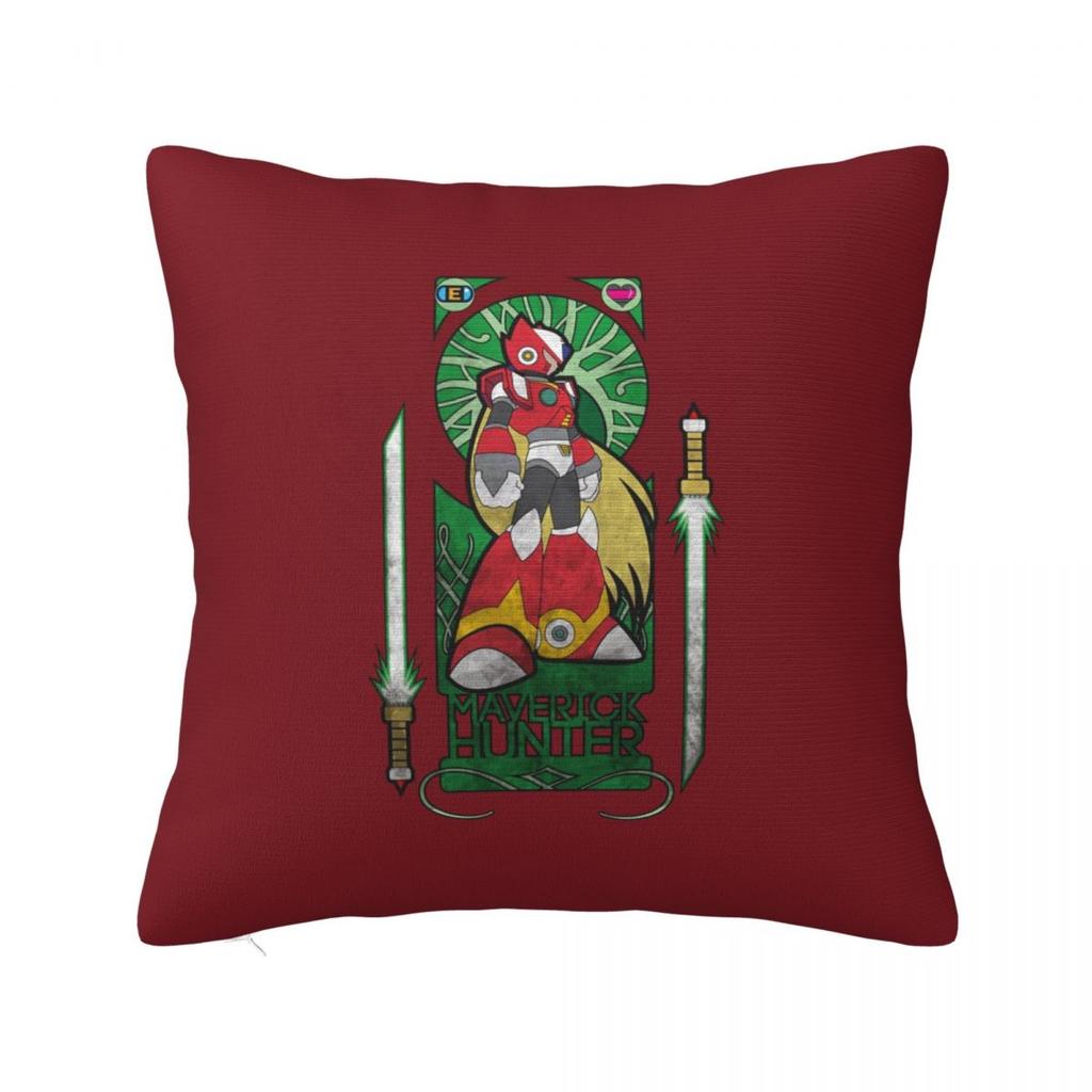 Megaman Video Game Mega Man  Square Pillowcase Cushion Cover Pillow Case Throw Pillow Cover for Home Bedroom Car