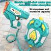 Automatic Water Absorption Backpack Water Gun High Pressure Long Range Electric Water Blaster Outdoor Beach Water Fighting Toy