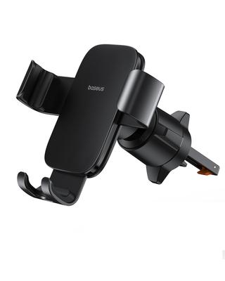 Metal Age 3 Gravity Car Phone Holder For Air Vent Black