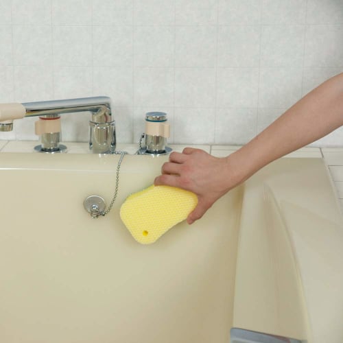 Azuma Kogyo Bathroom Whole Brush Sponge H for Bath Cleaning, Azuma Brush BT759