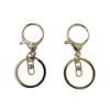 Zinc Alloy Lobster Clasp Keychain Set - 3-Piece Metal Keychain Accessories for DIY Bags, Toys, Dolls, Pendants.