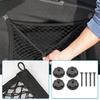 Universal Car Storage Net Bag Trunk Cargo Holder Framed Mesh Pocket Organizer