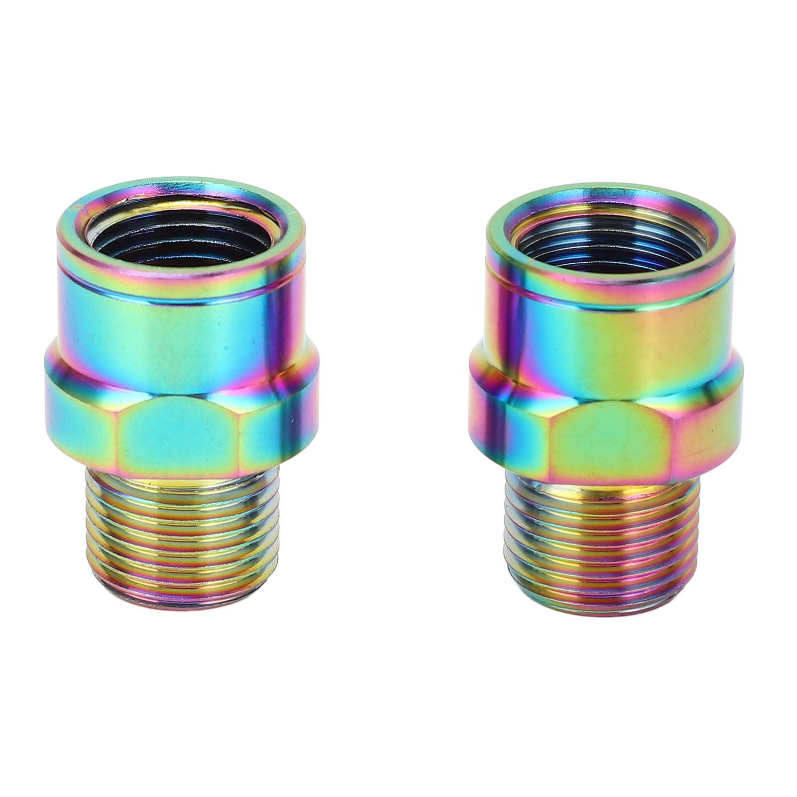 

2 шт. удлинитель педали велосипеда из сплава титана удлиняющий вал педали велосипеда удлиняющий вал 16 мм