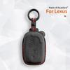 For Lexus Es240 Es350 Rx270 Rx350 Car Key Case Auto Smart Remote Suede Keychain Cover Shell Accessories Protector