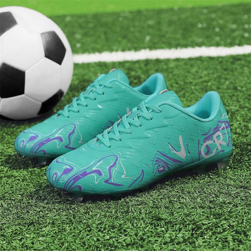 Mens Soccer Shoes New Comfortable Turf Unisex Futsal Grass Training Cushioning Rebound Wear-resistant Football Shoes for Men