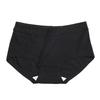 Fashionable women's mid-rise breathable butt-lifting plain cotton large size triangle panties
