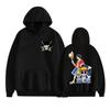 One Piece Pirate King Anime Print Couple Hoodie