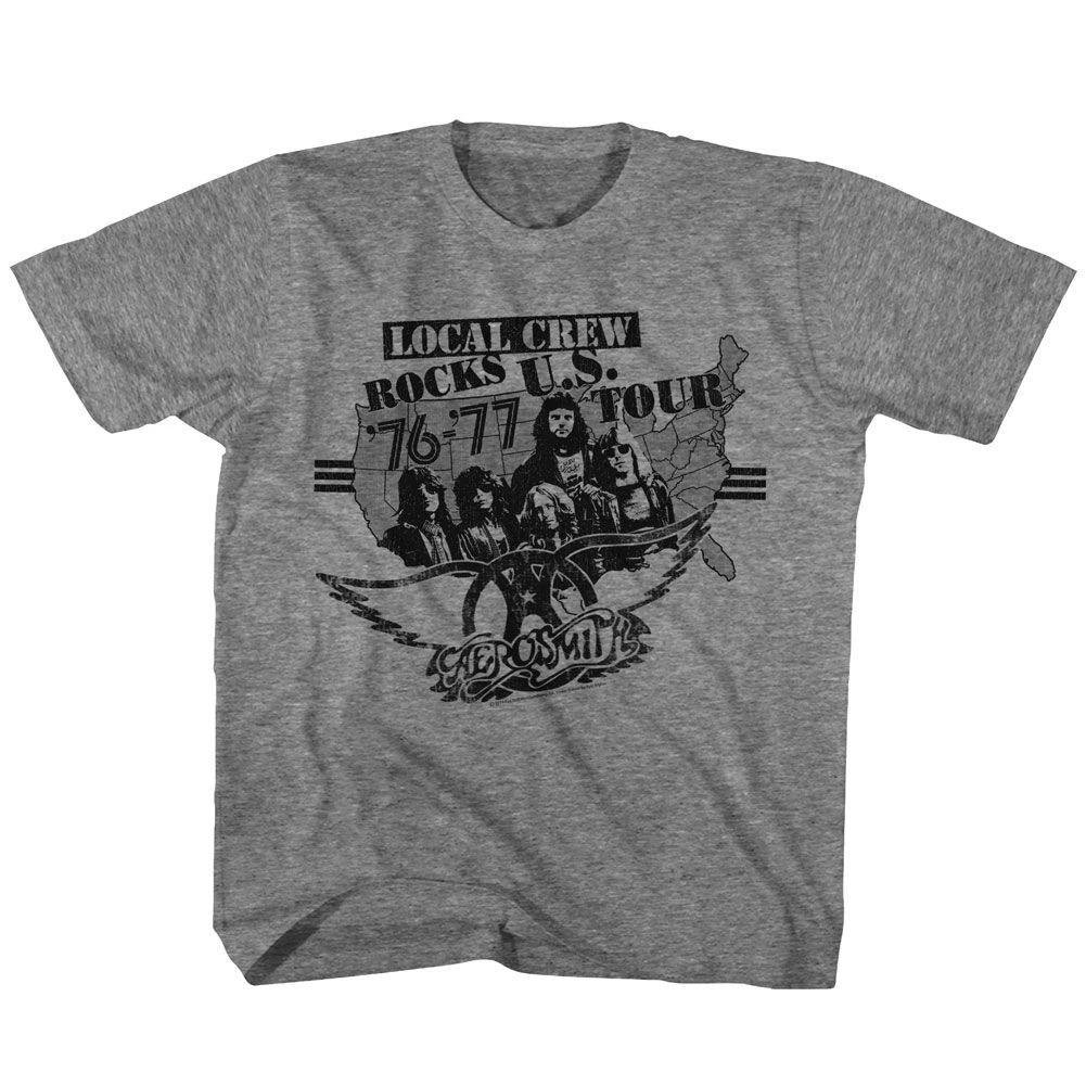 Aerosmith Local Crew Music Children s T-shirt 110