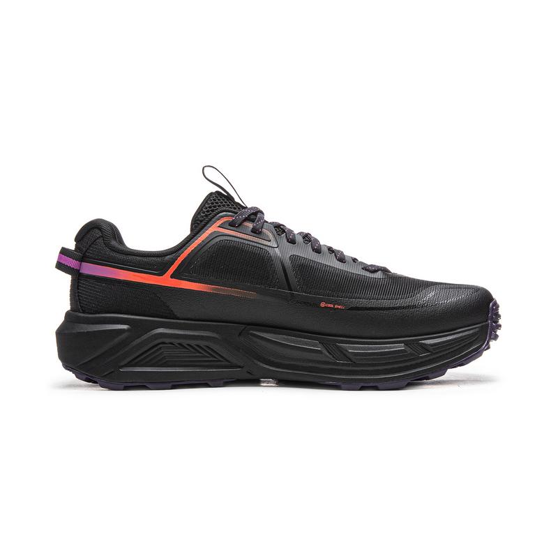 Li Ning Outdoor CF Tracing, Scenic Trail 2 Cushioning Rebound Breathable Low Top Hiking Mountaineering Shoes Unisex AHTW007-9