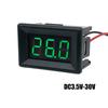 DC0-30V 0.36inch 2-Wire Digital LED Display Panel Voltage Meter Voltmeter Tester for Car Motor Vehicle Tools