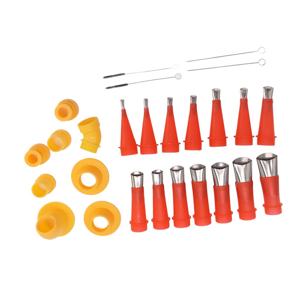 Universelles Integriertes Düsenwerkzeug-Set Edelstahl-Düsenapplikator mit Basis für Fliesen Fensterglas