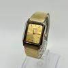 Used RADO QZ Rado Diamond Star 121.9521.3 Square Gold Dial