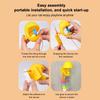 Interactive Cat Toy Bite-Resistant Animals Companion Indoor Kitten Interactive Toy Retractable For Bedroom Study Room Cabinet