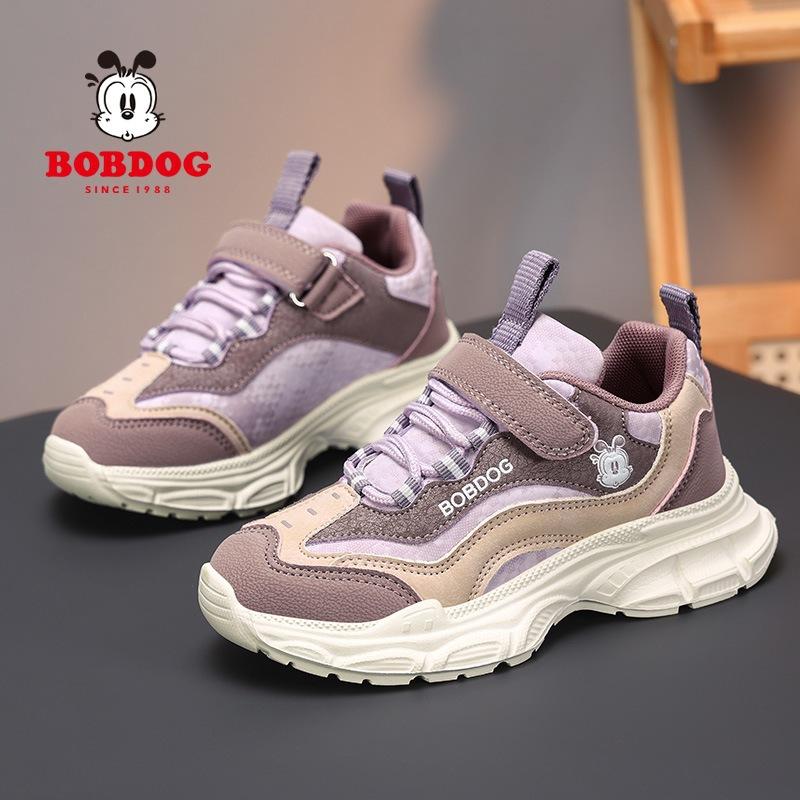 

Babu Bean Classmate Boys Shoes 2025 Autumn and Winter New Middle and Older Children s Leather Children s Sneakers Lightweight Running Shoes 39