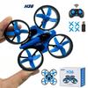 Originální Mini Dron H36 se Světelným Dálkovým Ovládáním Loď 3 Režimy 2.4G Kvadrokoptéra 360° Salta a Převraty Vrtulník UAV Rc Plně Pokrývající Ochranný Kroužek