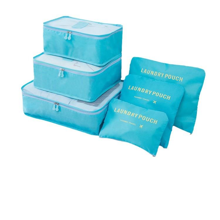Six-Piece Travel Storage and Organization Bag Set