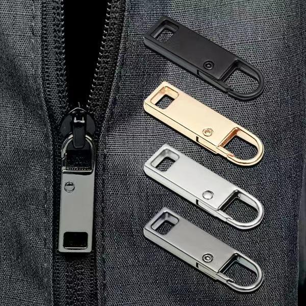 Versatile Detachable Zipper Pull Replacement Kit for Bags and Suitcases