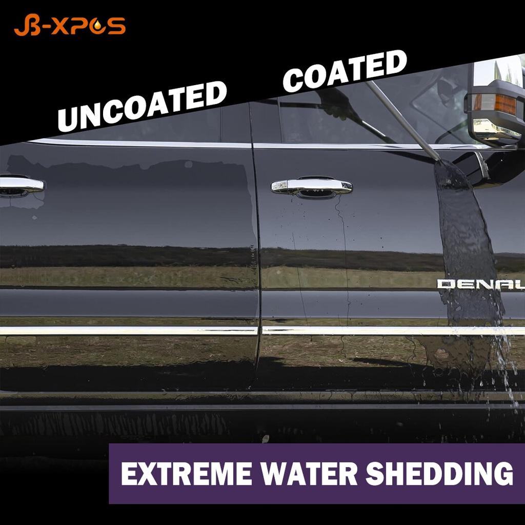 3 In 1 Car Ceramic Coating Nano Super Hydrophobic Protection Polishing Spraying Quick Coat Glass ,Wheel & Paint Care JB XPCS 44