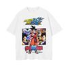 Dragon Ball Videl, Gohan & Mr. Satan Manga Print Oversized T-Shirt | Unisex Casual Top