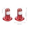 24pcs     Disc Brake Screws T25 Colorful  S M5x10mmCelsius0.4in Steel Wear Resistance