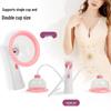 Electric Vibration Heated Breast Massager for Home Breast Care and Enhancement