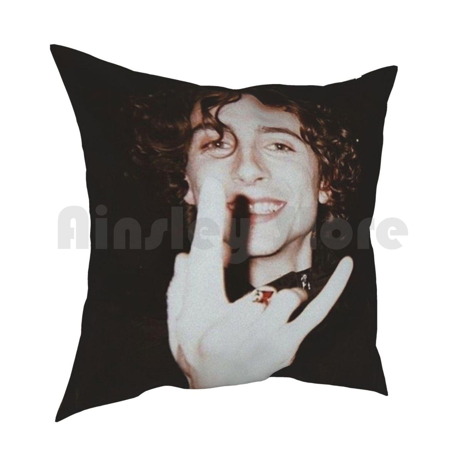 Timothe Chalamet Pillow Case Printed Home Soft Throw Pillow Timothee Chalamet 30x30cm 12x12in